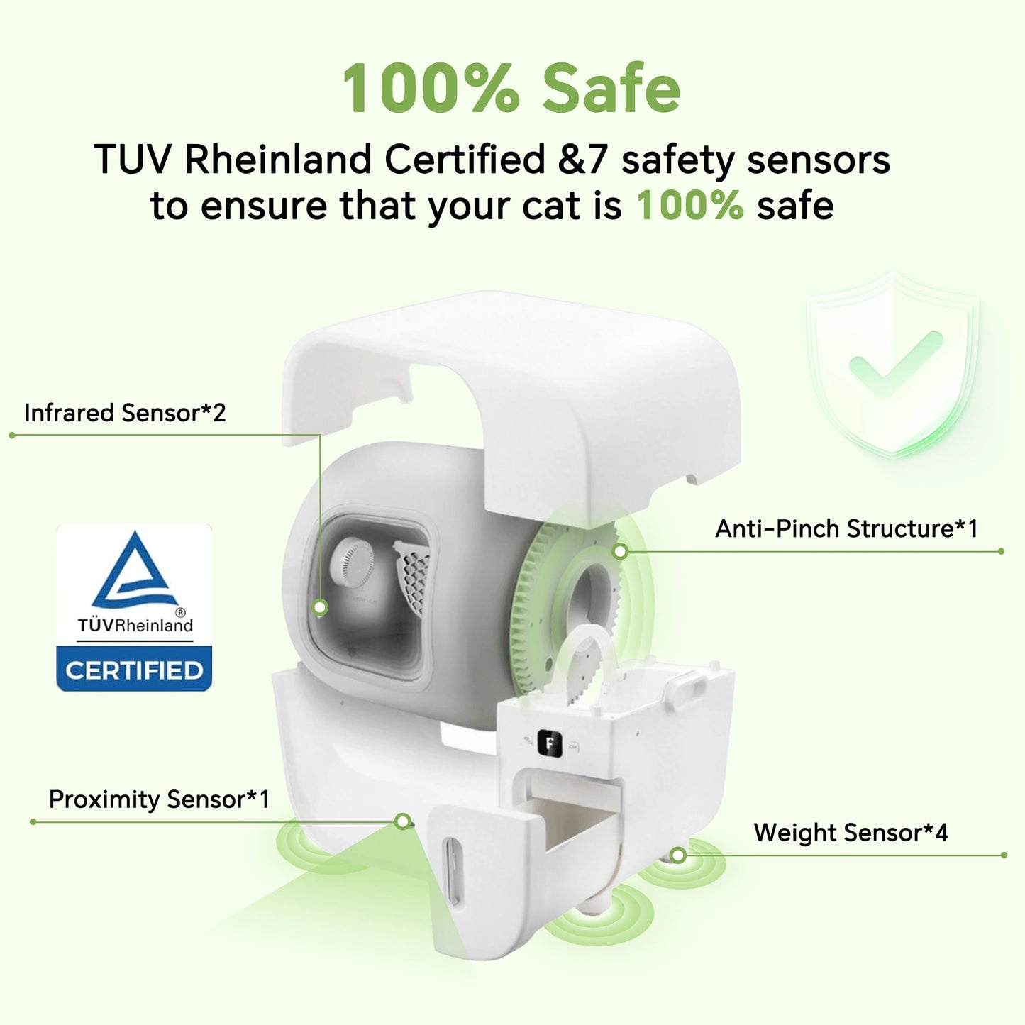 Self-Cleaning Cat Litter Box