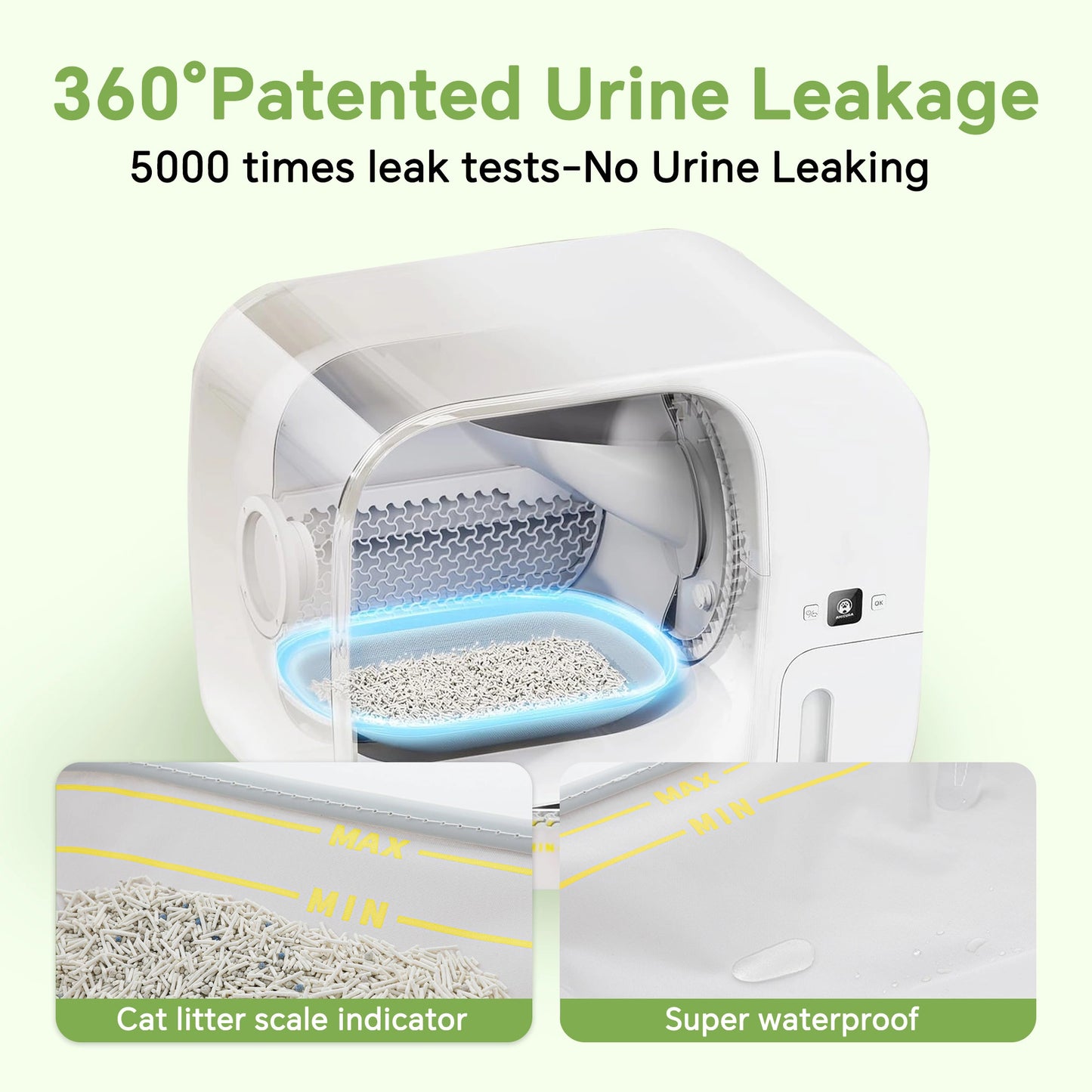 Self-Cleaning Cat Litter Box