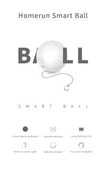 Automatic Bell Teasing Cat Ball Toy