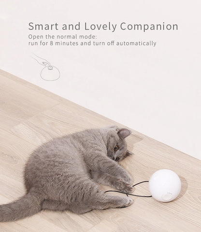 Automatic Bell Teasing Cat Ball Toy