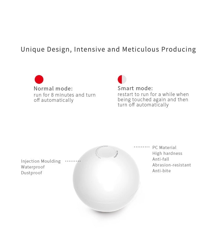 Automatic Bell Teasing Cat Ball Toy