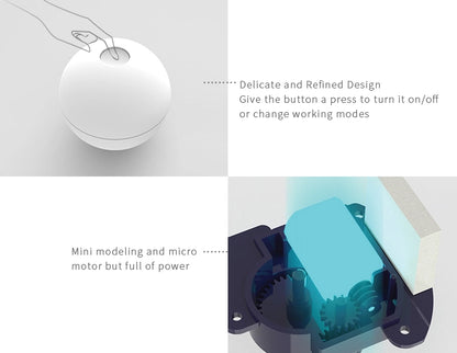 Automatic Bell Teasing Cat Ball Toy