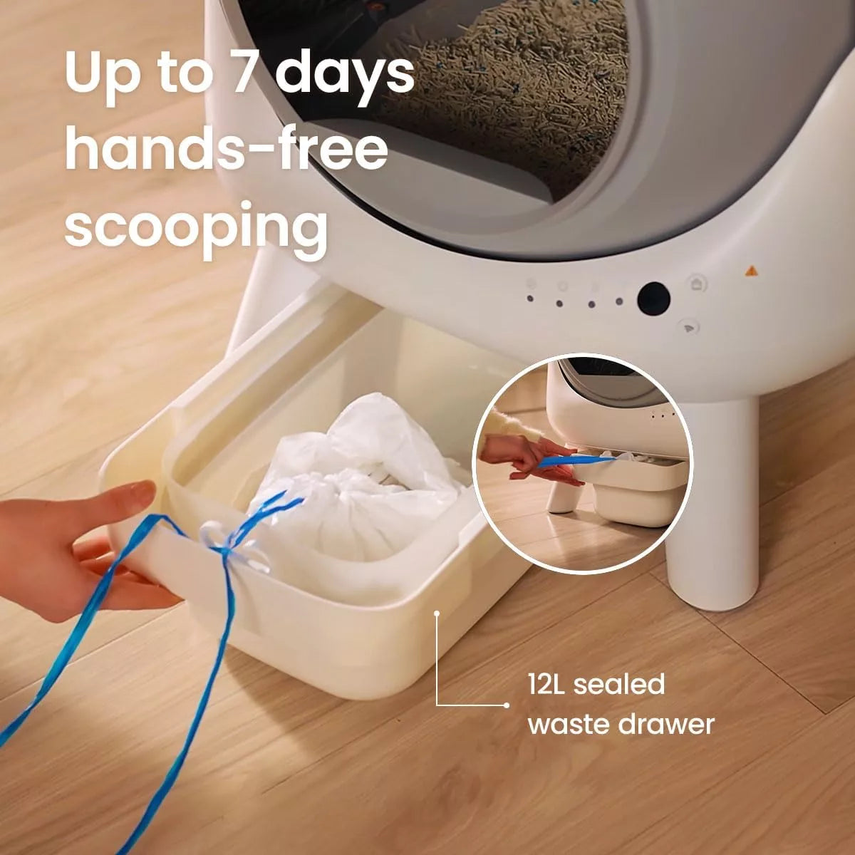 Smart Self-Cleaning Cat Litter Box