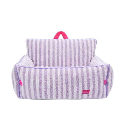 Striped Pet Sofa Bed