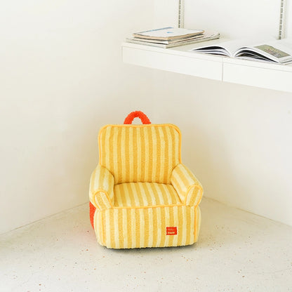 Striped Pet Sofa Bed