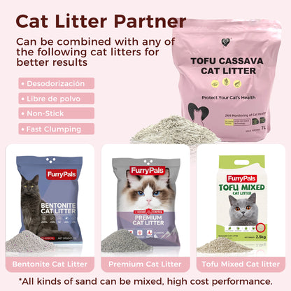 Tofu Cassava Cat Litter-Milk Aroma