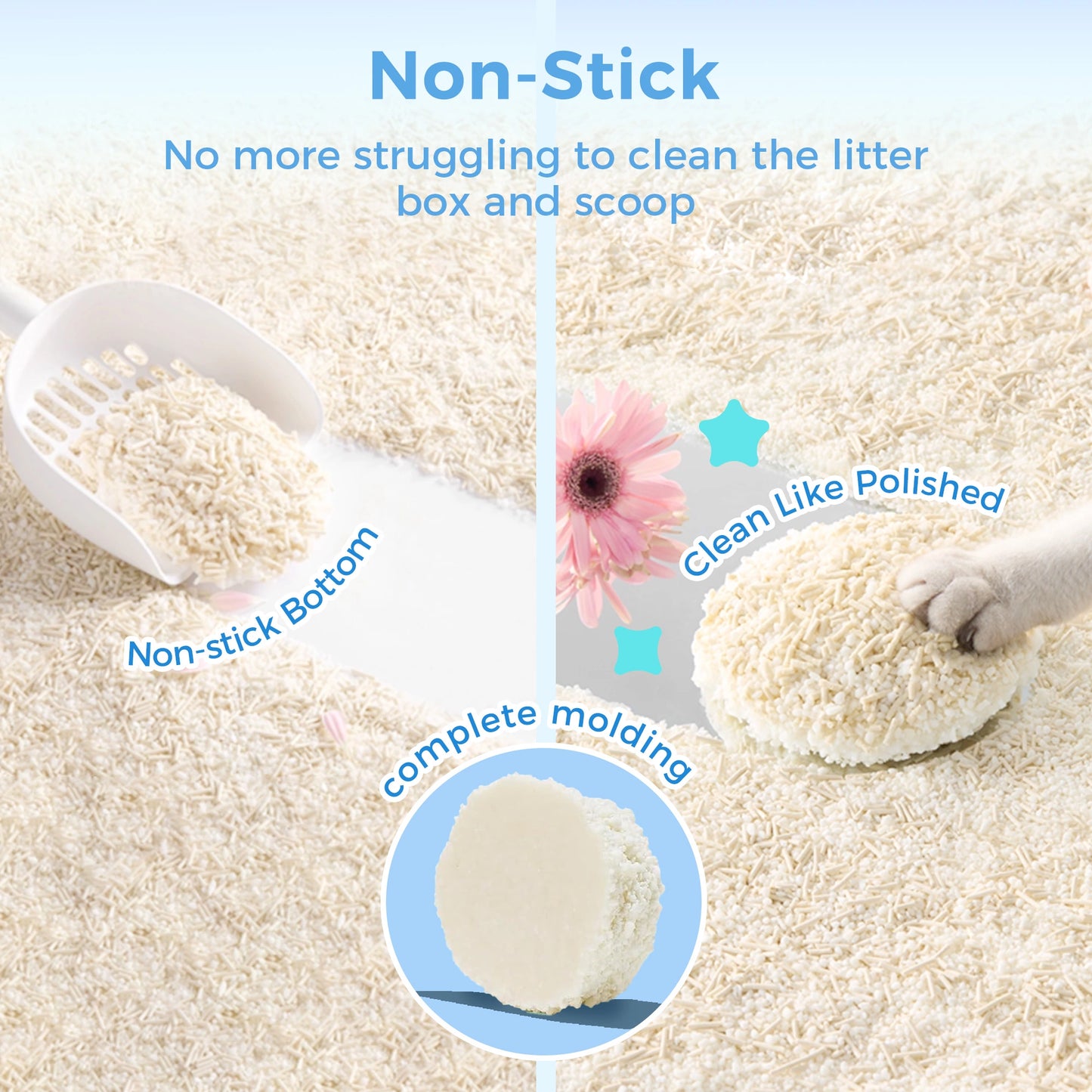 Tofu Cassava Cat Litter-Sea Breeze