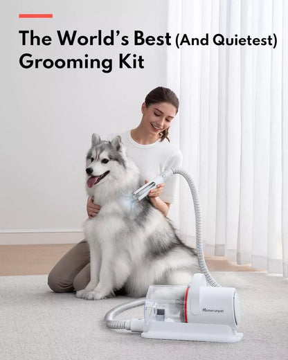 Pet Grooming Kit & Dog Hair Vacuum HC15