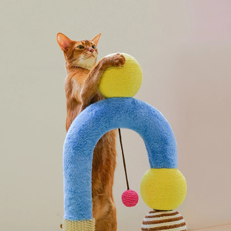 Geometric Figures Cat Scratcher