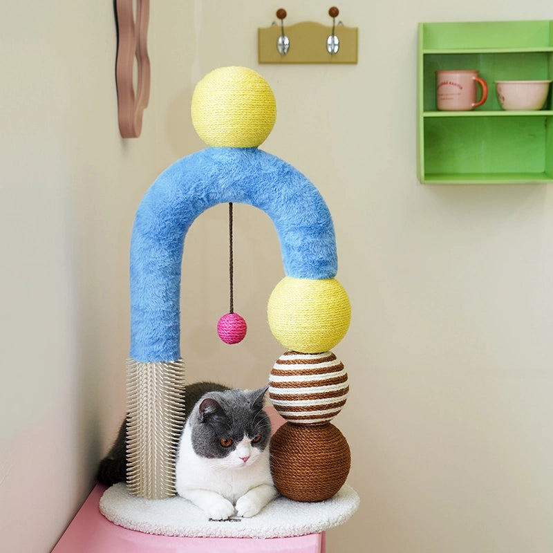 Geometric Figures Cat Scratcher