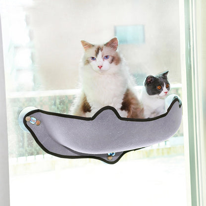 Window Perch Cat Hammock | Suction Cup & Space-Saving