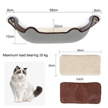 Window Perch Cat Hammock | Suction Cup & Space-Saving