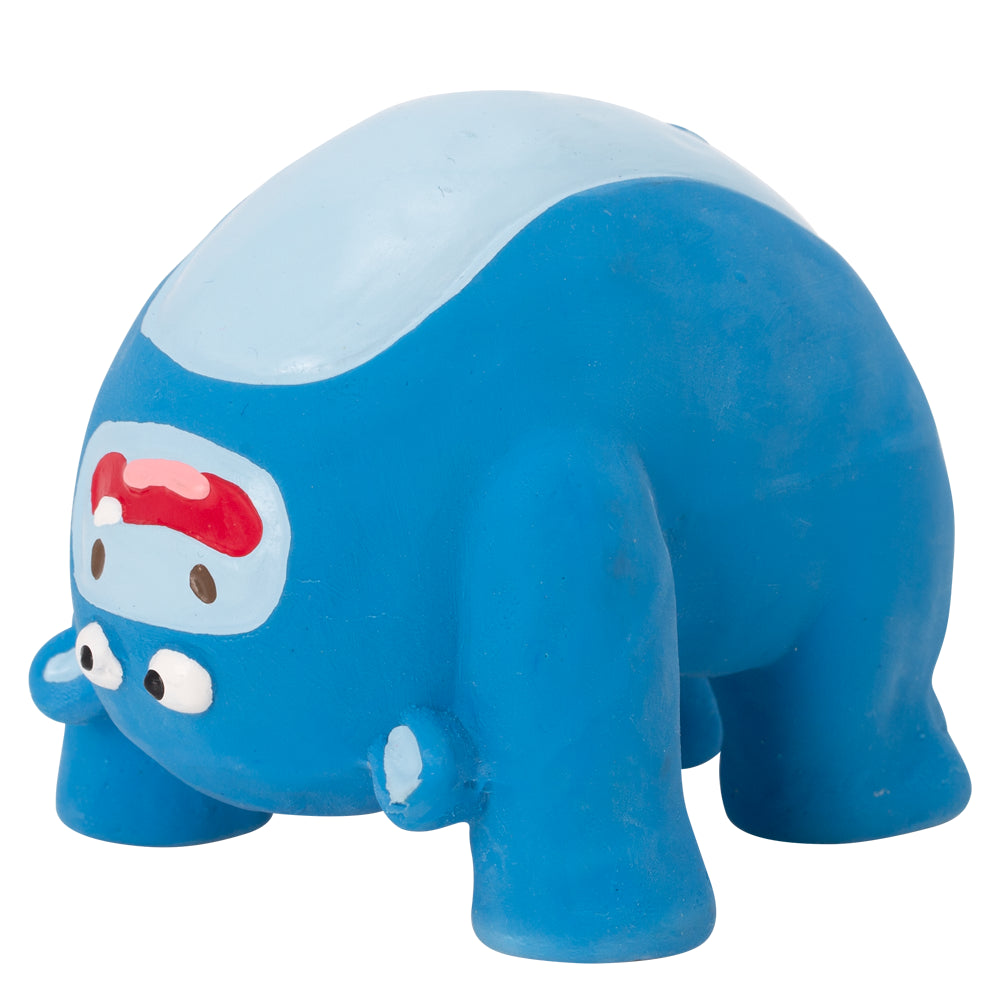 Backbend Animal Series Squeaky Chew Dog Toy hippo style