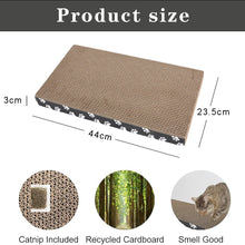 Double-Sided Recycled Cat Scratching Board size