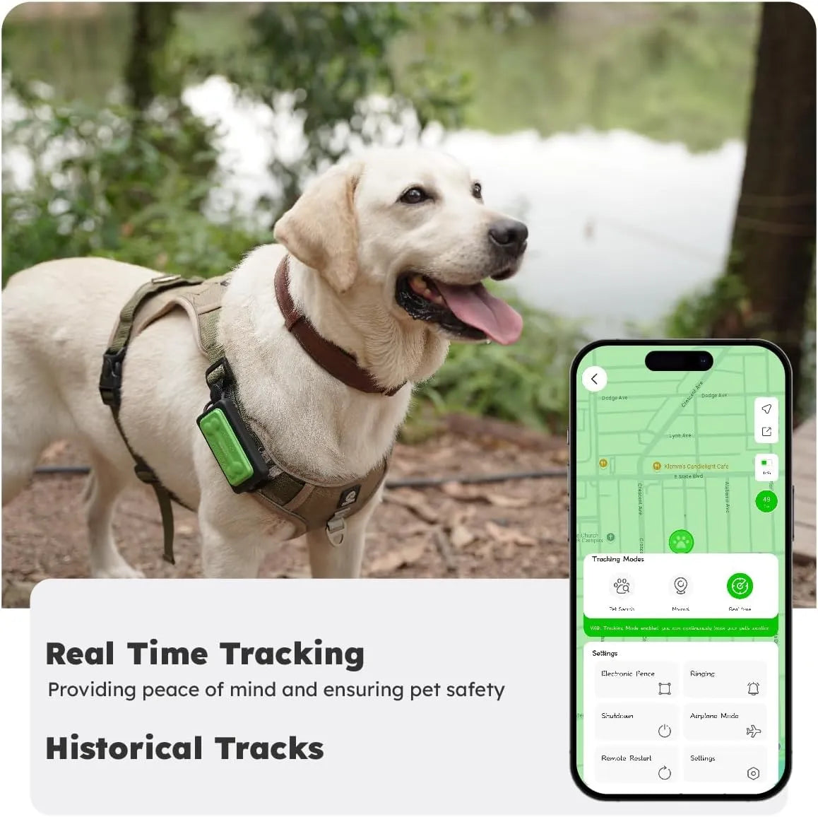 GlocalMe Unlimited Range Pet Tracker Features 2