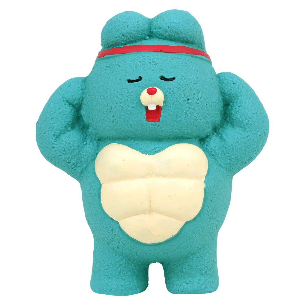 Muscle Series Squeaky Chew Dog Toy Rabbit Style