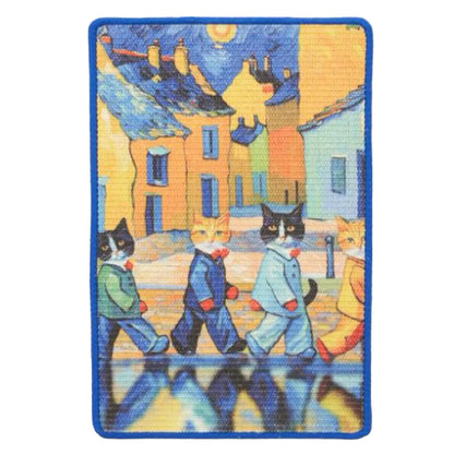 Natural Sisal Cat Scratcher Mat style 2