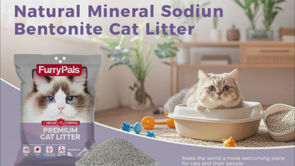 Sodium Clumping Cat Litter