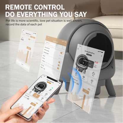 Smart Self-Cleaning Cat Litter Box Features