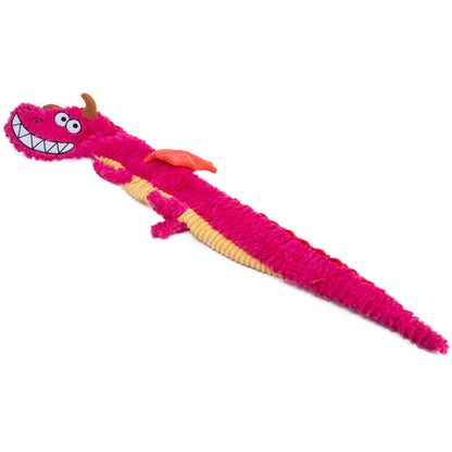 Squeak Plush Dog Toy red style