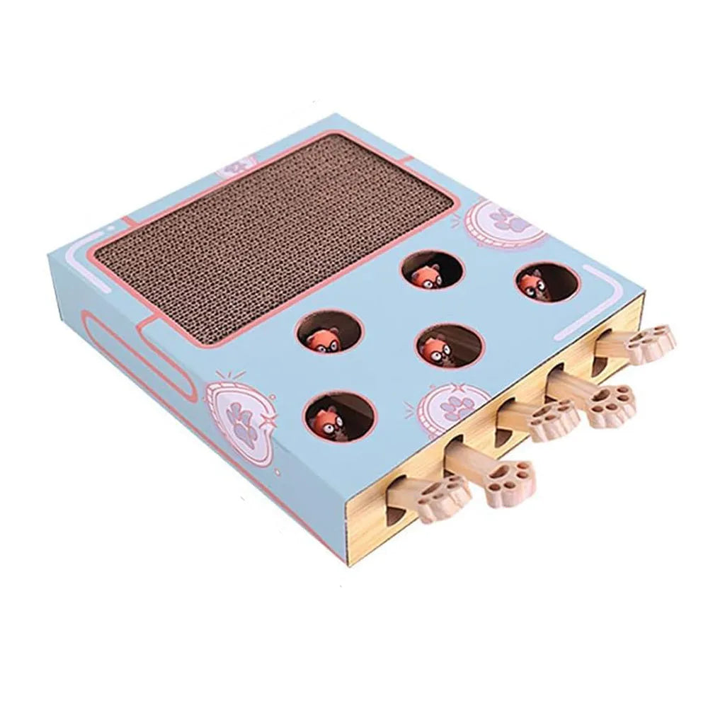 Tri-Mode Cat Scratcher Toy Front View